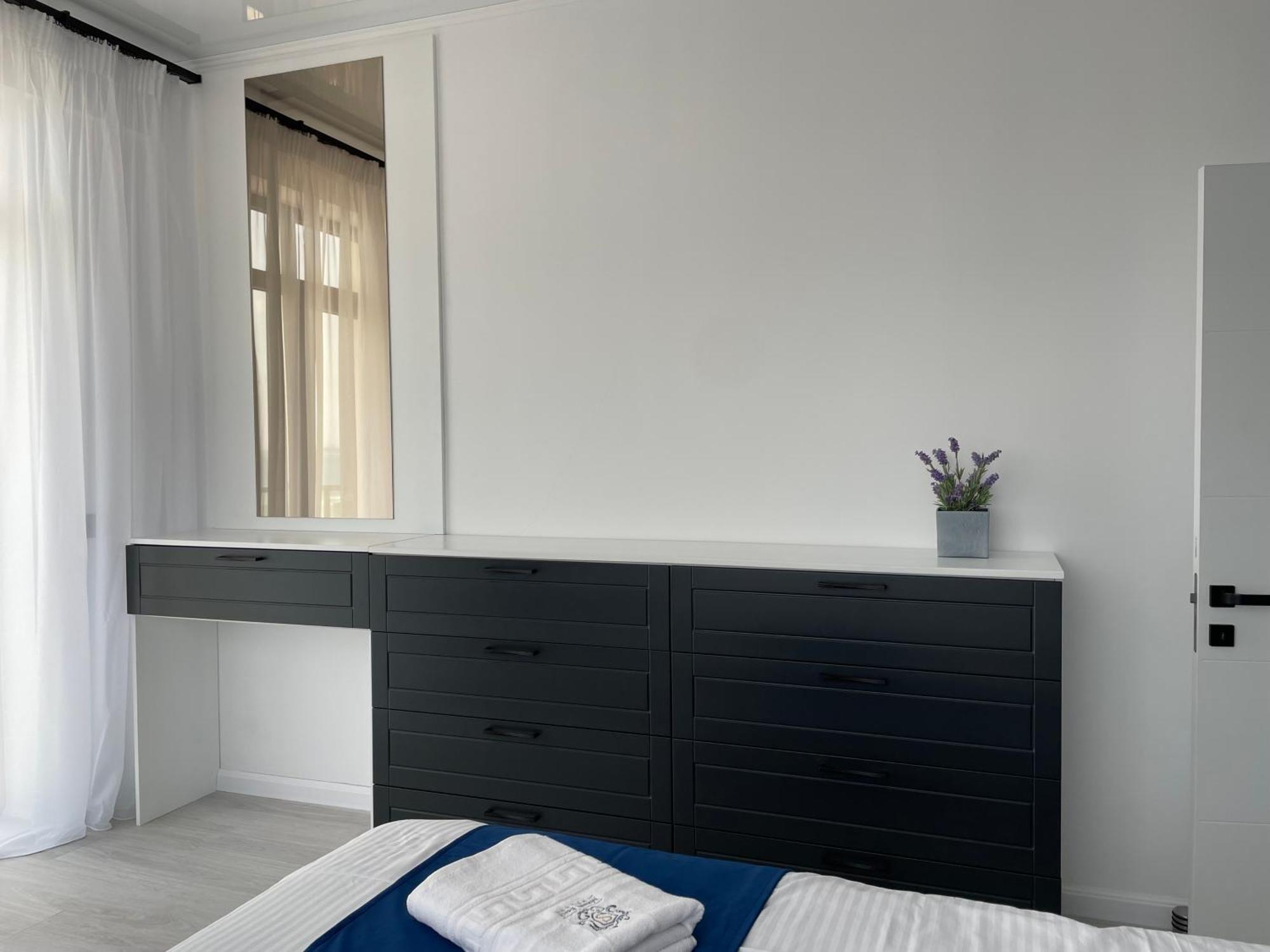 Mamaia Nord Vip Aparthotel Navodari Bagian luar foto